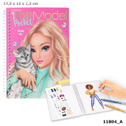 Top Model Pocket Colouring Book