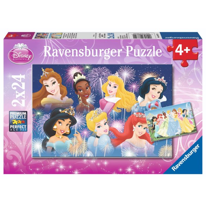 Ravensburger Disney Beautiful Princesses Puzzles - 2 x 24 Pieces | Babies R  Us Online