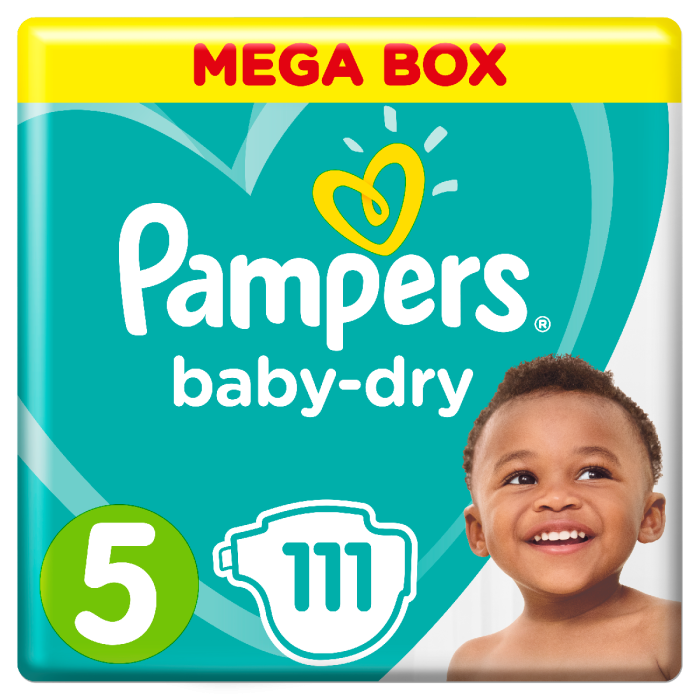 Buy the Baby Dry Size 5 Mega Pack 111 from Babies-R-Us Online | Babies R Us  Online