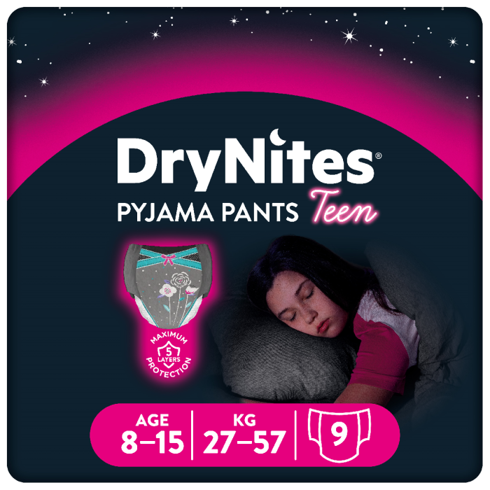 Huggies Dry Nites Size 8 - 15 Girl | Babies R Us Online