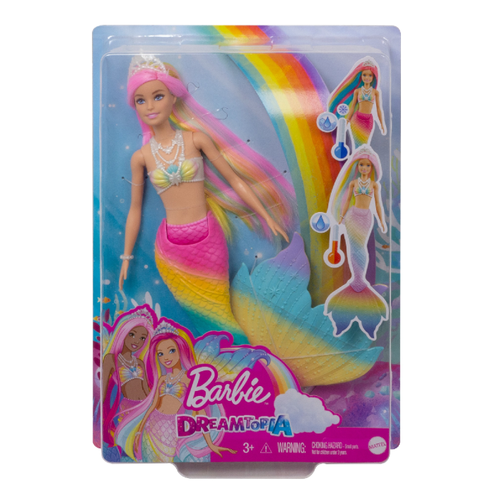 Dreamtopia Rainbow Magic Mermaid Doll with Rainbow Hair and Water-Activated  Color Change Feature | Babies R Us Online